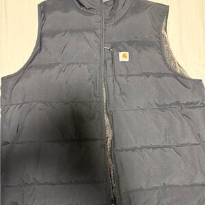 Carhartt Charcoal Quilted Vest